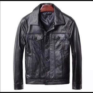 Leather Jacket Levi’s style